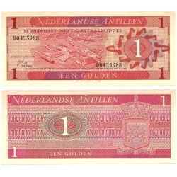 (20) Antillas Neerlandesas. 1970. 1 Gulden (SC)