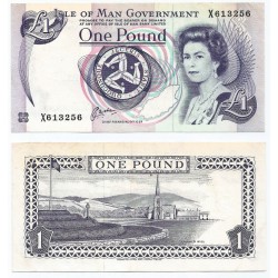 (40b) Isla de Man. 1990-2009. 1 Pound (EBC+)