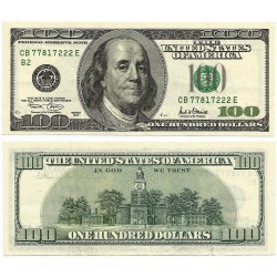 (514) Estados Unidos de América. 2001. 100 Dollars (MBC/MBC+)