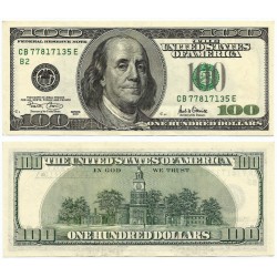 (514) Estados Unidos de América. 2001. 100 Dollars (EBC-/MBC+)