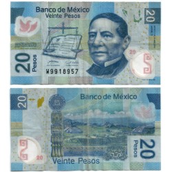 (122) Estados Unidos Mexicanos. 2007. 20 Pesos (BC)