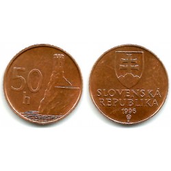 (35) Eslovaquia. 1996. 50 Halierov (EBC)