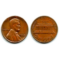 (201) Estados Unidos de América. 1965. 1 Cent (MBC)