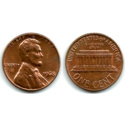 (201) Estados Unidos de América. 1968. 1 Cent (MBC)