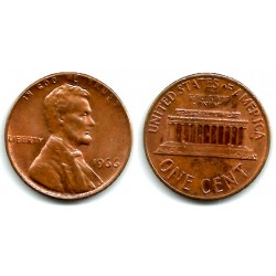 (201) Estados Unidos de América. 1966. 1 Cent (MBC)