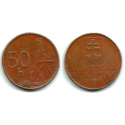 (35) Eslovaquia. 1998. 50 Halierov (MBC)