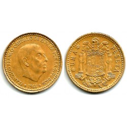 Estado Español. 1966*(19-69). 1 Peseta (MBC)