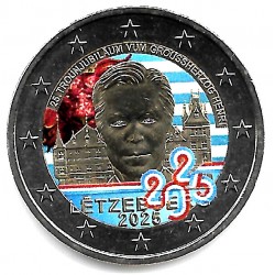 Luxemburgo. 2025. 2 Euro (SC) Coloreada