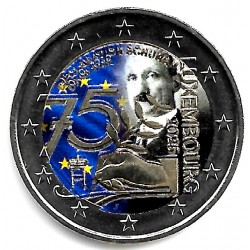 Luxemburgo. 2025. 2 Euro (SC) Coloreada