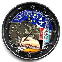 Luxemburgo. 2025. 2 Euro (SC) Coloreada