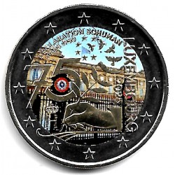 Luxemburgo. 2025. 2 Euro (SC) Coloreada