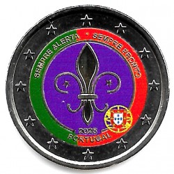 Portugal. 2025. 2 Euro (SC) Coloreada