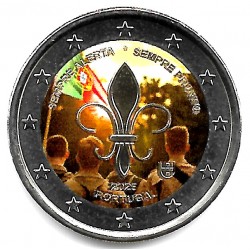 Portugal. 2025. 2 Euro (SC) Coloreada
