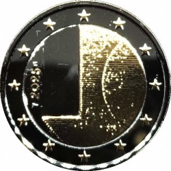 Finlandia. 2025. 2 Euro (SC) Oro & Rutenio