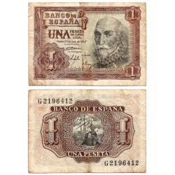 Estado Español. 1953. 1 Peseta (BC) Serie G