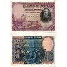 España. 1928. 50 Pesetas (MBC+) Serie E