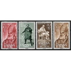 Río Muni. 1960. Serie Completa (Nuevo) Día del Sello