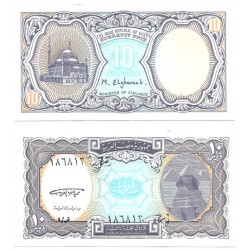(189a) Egipto. 1998-2002. 10 Piastres (SC) Mancha