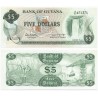 (22e) Guayan. 1966-92. 5 Dollars (SC)