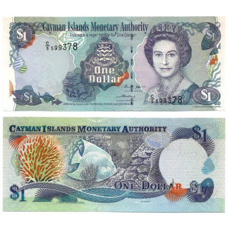 (33b) Islas Caimán. 2006. 1 Dollar (SC)