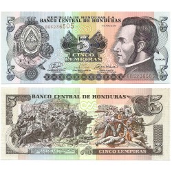 (91b) Honduras. 2008. 5 Lempiras (SC)