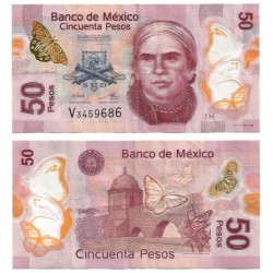 (123Ah) Estados Unidos Mexicanos. 2013. 50 Pesos (MBC-)