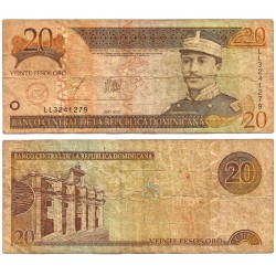 (169c) República Dominicana. 2003. 20 Pesos (BC)