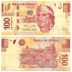 (124ap) Estados Unidos Mexicanos. 2014. 100 Pesos (BC+/MBC-)