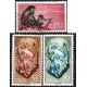 Guinea Española. 1955. Serie Completa (Nuevo, con señal de fijasellos) Dia del Sello Colonial
