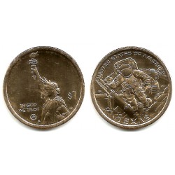 Estados Unidos de América. 2025(D). 1 Dollar (SC) Texas