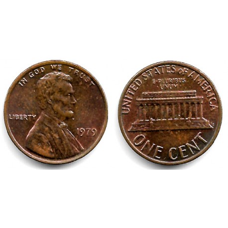(201) Estados Unidos de América. 1979. 1 Cent (EBC)