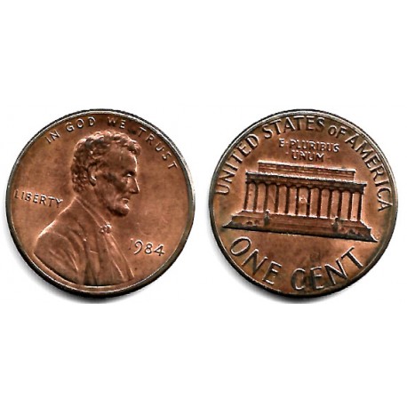 (201b) Estados Unidos de América. 1984. 1 Cent (MBC)
