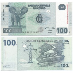 (98a) Congo. 2007. 100 Francs (SC)