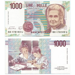 (114a) Italia. 1990. 1000 Lira (SC-)