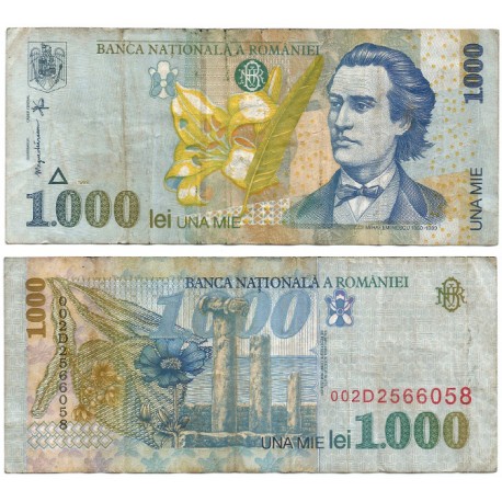 (106) Rumanía. 1998. 1000 Lei (BC)