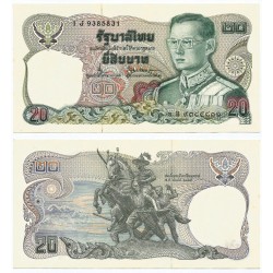 (88) Tailandia. 1981. 20 Baht (SC-)