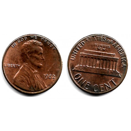 (201) Estados Unidos de América. 1982. 1 Cent (MBC)