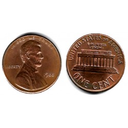 (201b) Estados Unidos de América. 1988. 1 Cent (MBC+)