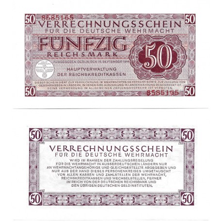 (M41) Alemania (III Reich). 1944. 50 Reichsmark (SC)