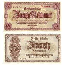 (187) Alemania (III Reich). 1945. 20 Mark (SC)