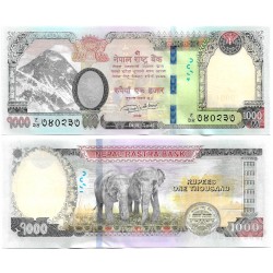 (W82) Nepal. 2019. 1000 Rupees (SC)