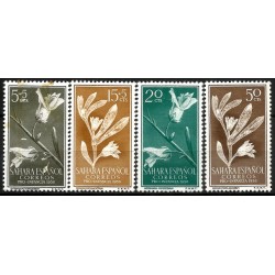Sahara Español. 1956. Serie Completa (Nueva, con señal de fijasellos y manchas) Pro Infancia