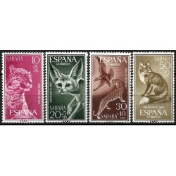 Sahara Español. 1960. Serie Completa (Nuevo, con señal de fijasellos) Día del Sello