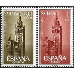 Sahara Español. 1963. Serie Completa (Nuevo, con señal de fijasellos) Ayuda a Sevilla