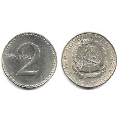 (84) Angola. 1975. 2 Kwanzas (SC)