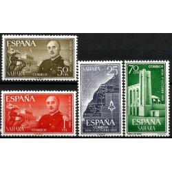 Sahara Español. 1961. Serie Completa (Nuevo, con señal de fijasellos) 1º de Octubre