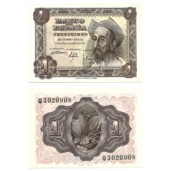 Estado Español. 1951. 1 Peseta (SC) Serie Q