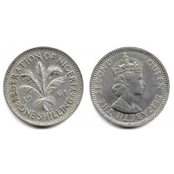 (5) Nigeria. 1961. 1 Shilling (MBC+)