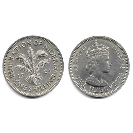 (5) Nigeria. 1961. 1 Shilling (MBC+)