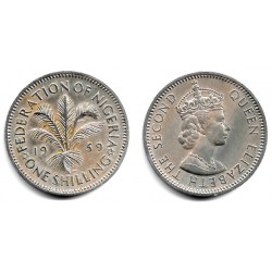 (5) Nigeria. 1959. 1 Shilling (MBC+)